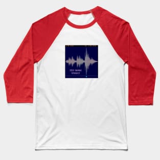 Speech Wave Baseball T-Shirt